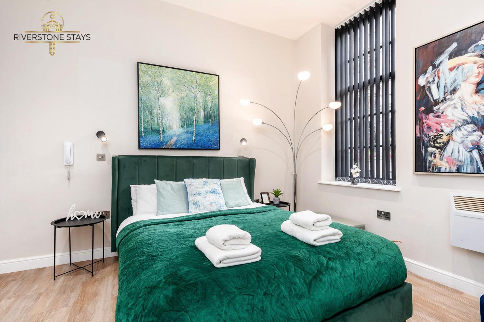 Beautiful Apartment & Central Location & King Size Bed Leeds  Luaran gambar